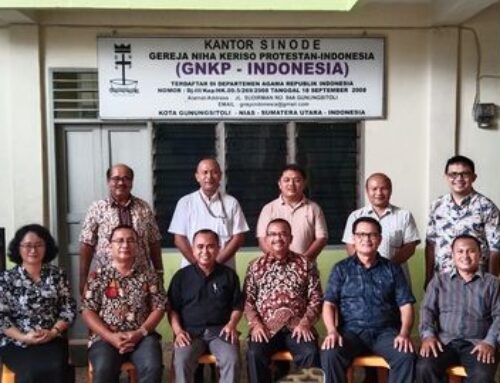Kunjungan Pimpinan STT BNKP Sundermann bersama Panitia PMB 2023 Ke Sinode Gereja GNKP Indonesia